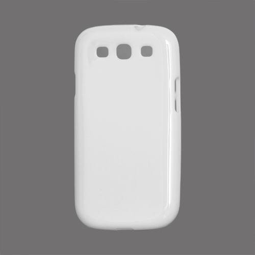 Housse / Etui Minigel BLANC pour Samsung I9300 Gal