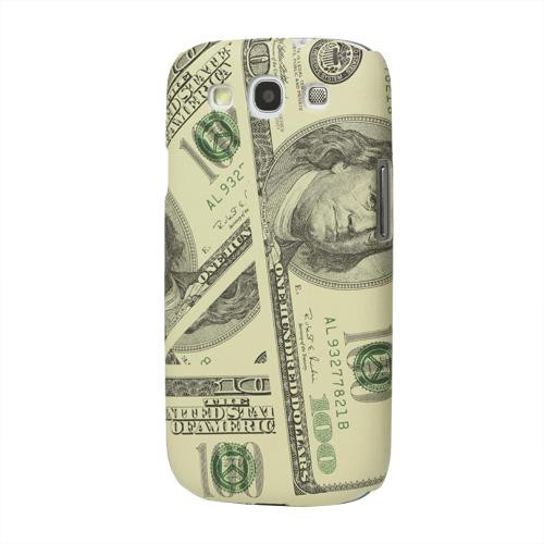 COQUE BILLET 100 DOLLARS JAUNI pour Samsung I9300
