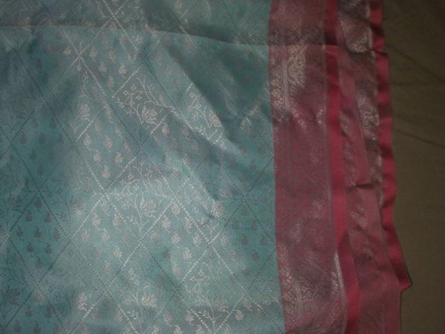 7€ FOULARD BLEU INDIEN