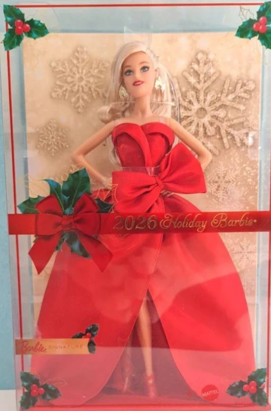 Barbie Poupée Joyeux Noël