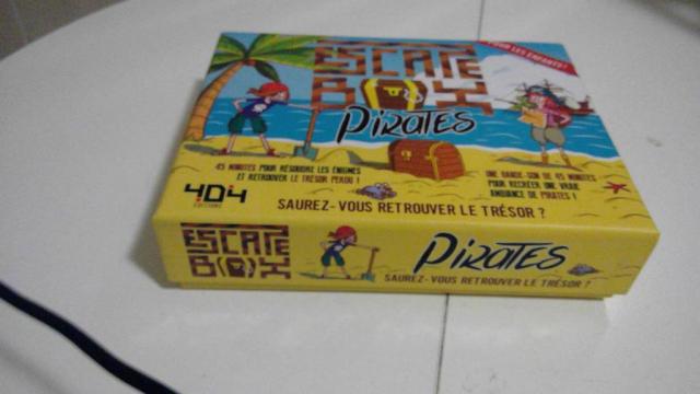 6€ ESCAPE BOX PIRATES (Editions 404)