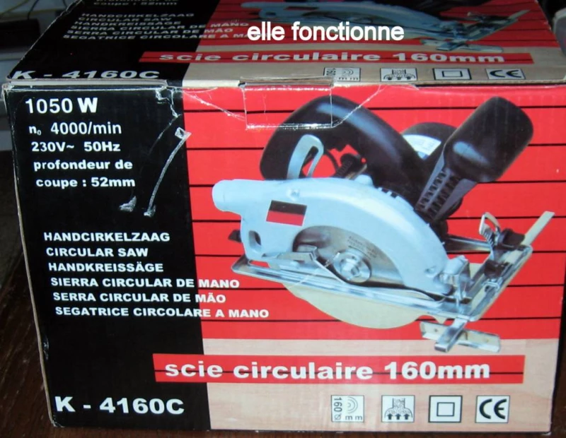 Scie circulaire modele K4160C