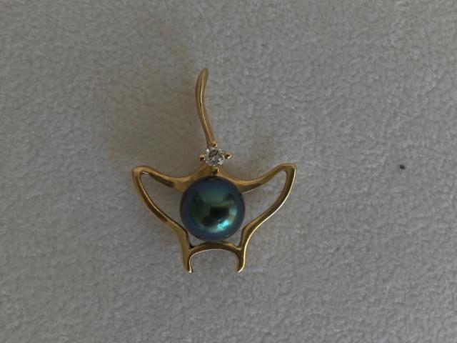 Bijoux polynésiens or diamants perles