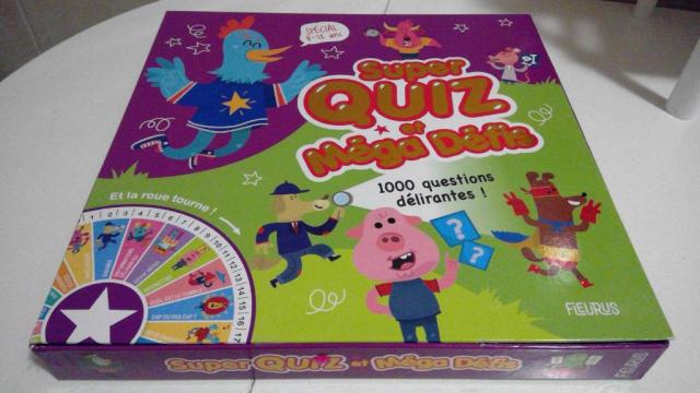 6€ SUPER QUIZ MEGA DEFI (Fleurus)