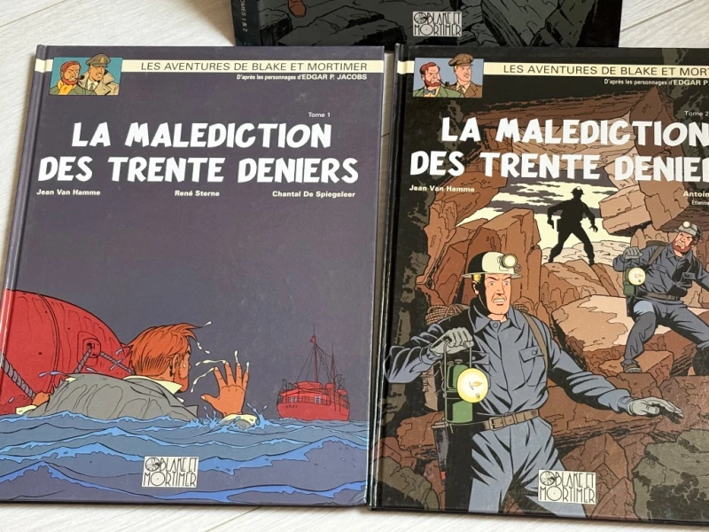 Vends coffret Black et Mortimer
