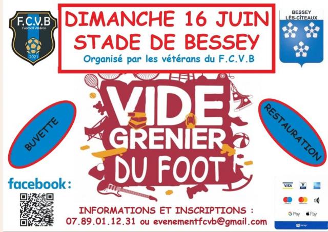 Vide-grenier 16 JUIN à Bessey-Lès-Cîteaux